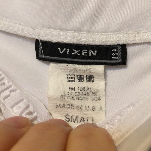 Vixen Small White Tube Top - Picture 4 of 4